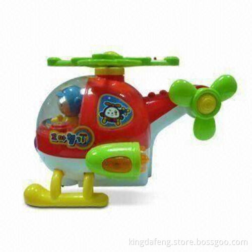 Battery-operated Airplane, Capable of Moving, Making Noise and Glowing, 300g Weight